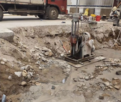 那坡公路下沉压浆